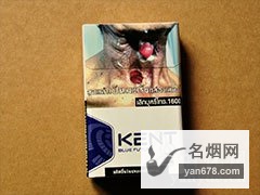 健牌(蓝免税)泰国版香烟价格表（多少钱一包）